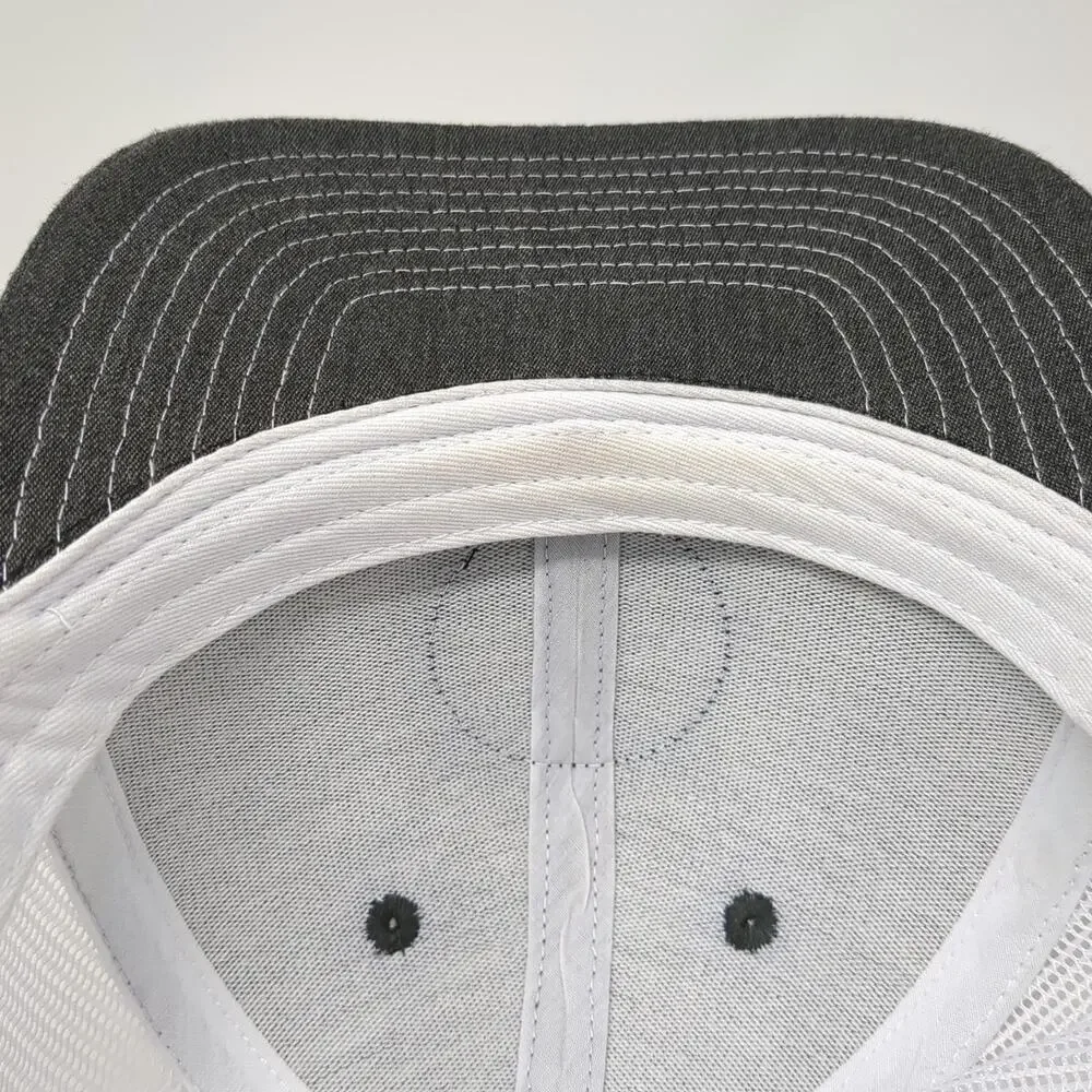 Gray White Blue Trucker Hat One Size THORWallet Founder Edition Snapback Mesh